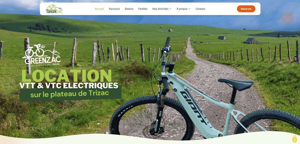Capture du site Greenzac