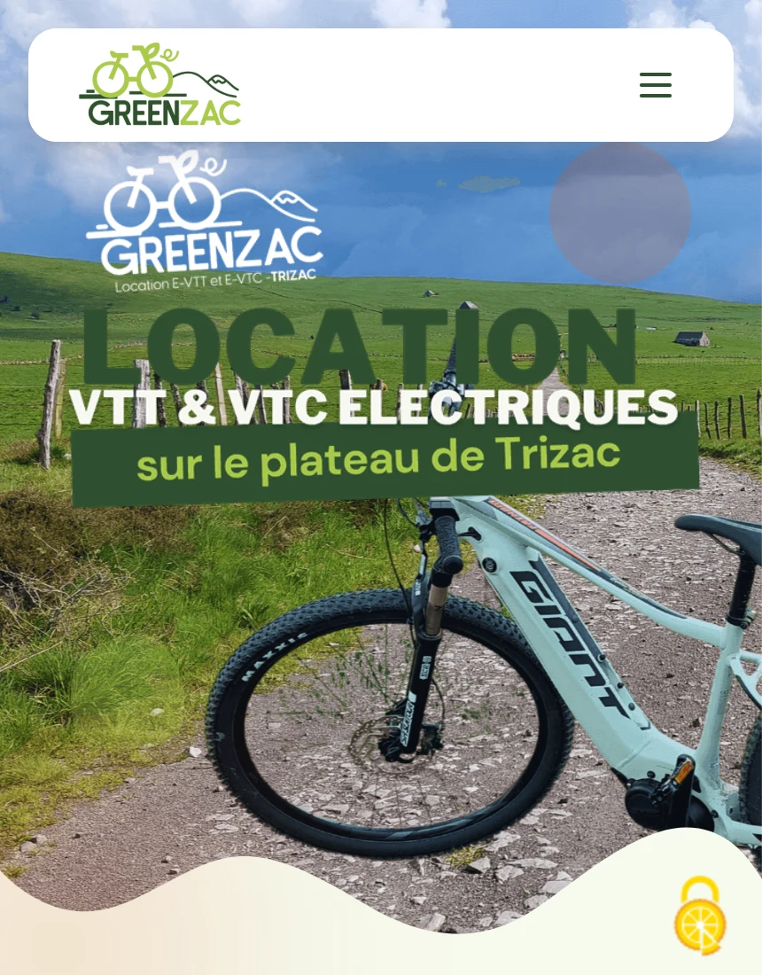 Accueil mobile de Greenzac et présentation de la location de vélos électriques