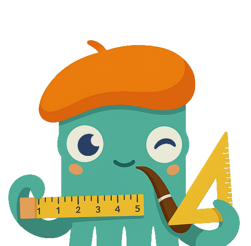 Mascotte Odyssée avec outils