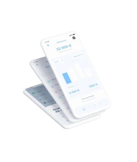 Visuel éditeur illustrant Freebe sur smartphone